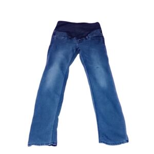 Hipster Mom Skinny Maternity Jeans Super Stretch Comfortable